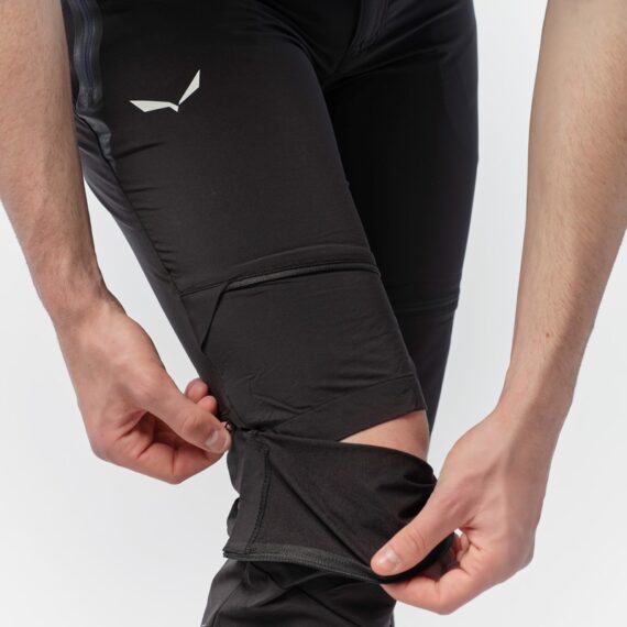 SALEWA - PANTALONE PEDROC DST 2IN1  0912 BLACK OUT 26957 - immagine 11