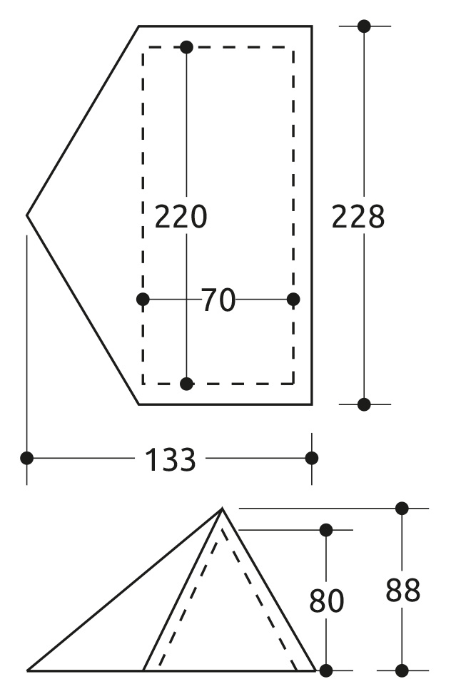 CAMP - TENDA MINIMA 1 EVO - 3231 - immagine 4