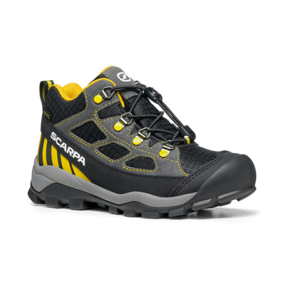 SCARPA - SCARPE JR NEUTRON MID GTX  DARK GRAY-YELLOW 30506.203