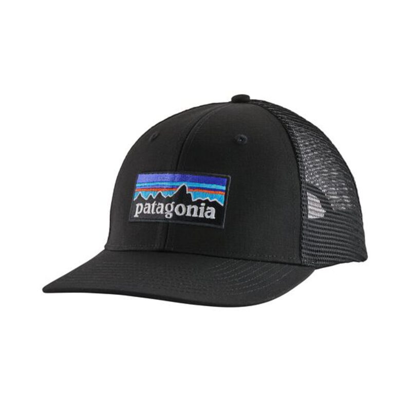 PATAGONIA - CAPPELLO P-6 LOGO TRUCKER HAT BLK 38289 - immagine 5