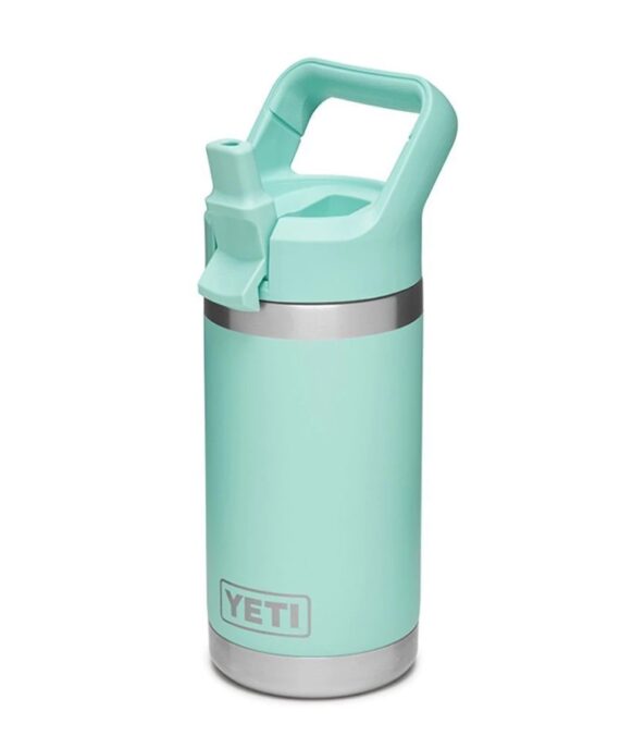 YETI UK LTD - YETI - BORRACCIA RAMBLER JR 0,4 LITRI CON CANNUCCIA SEAFOAM 0307 - immagine 2