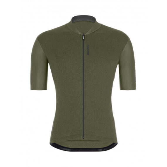 SANTINI - MAGLIA BICI GRAVL VERDE MILITARE 0M94075