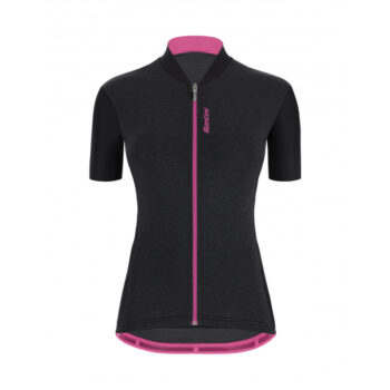 SANTINI - MAGLIA DONNA BICI GRAVEL NERO 0M940L75R