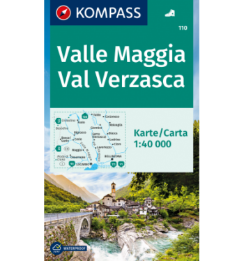 KOMPASS - VALLE MAGGIA - VAL VERZASCA  - 110