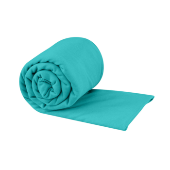 SEA TO SUMMIT - ASCIUGAMANO POCKET TOWEL120X60 0 MICROFIBRA BALTIC AZZURRO DSEMINILZZ
