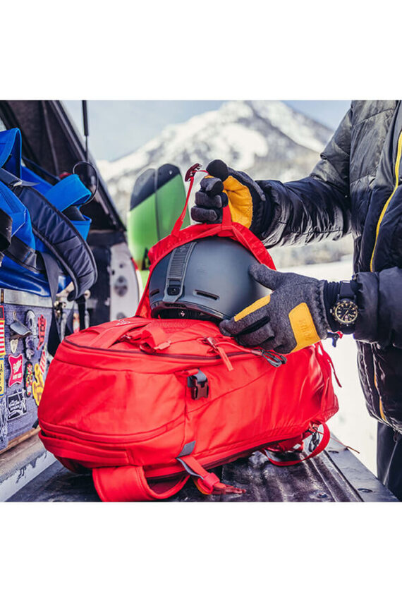 GREGORY PACKS - ZAINO TARGHEE 26LT.  LAVA RED 121125 - immagine 6