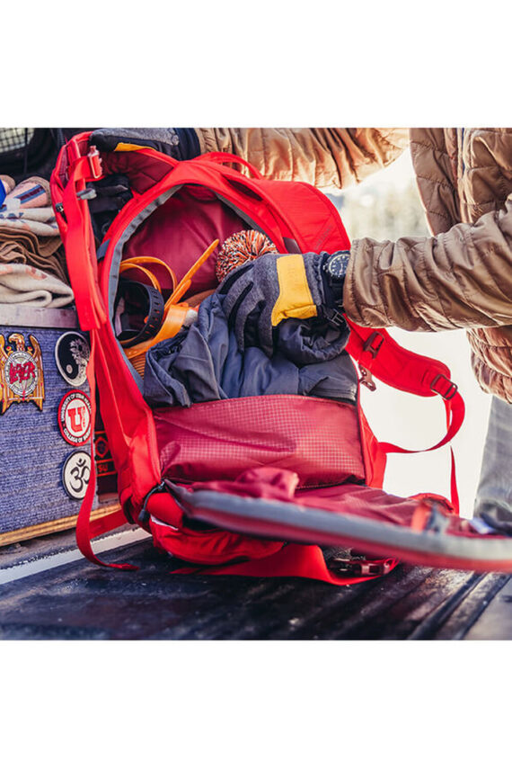 GREGORY PACKS - ZAINO TARGHEE 26LT.  LAVA RED 121125 - immagine 8