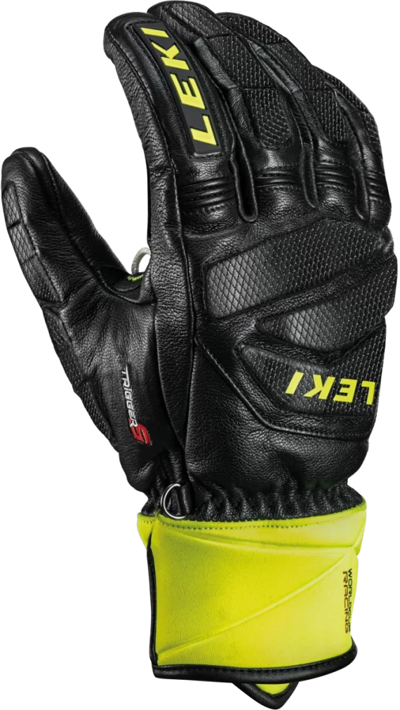 LEKI - GUANTI HS WC RACE DOWNHILL S  01 BLACK ICE LEMON 6498063