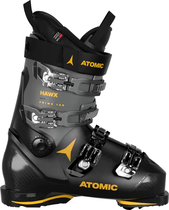 ATOMIC - SCARPONI HAWX PRIME 100 S  BLACK/GREY/SAFFRON AE5026720