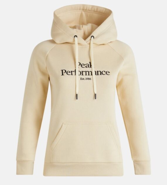 PEAK PERFORMANCE - FELPA DONNA ORIGINAL HOOD  PALE G77747