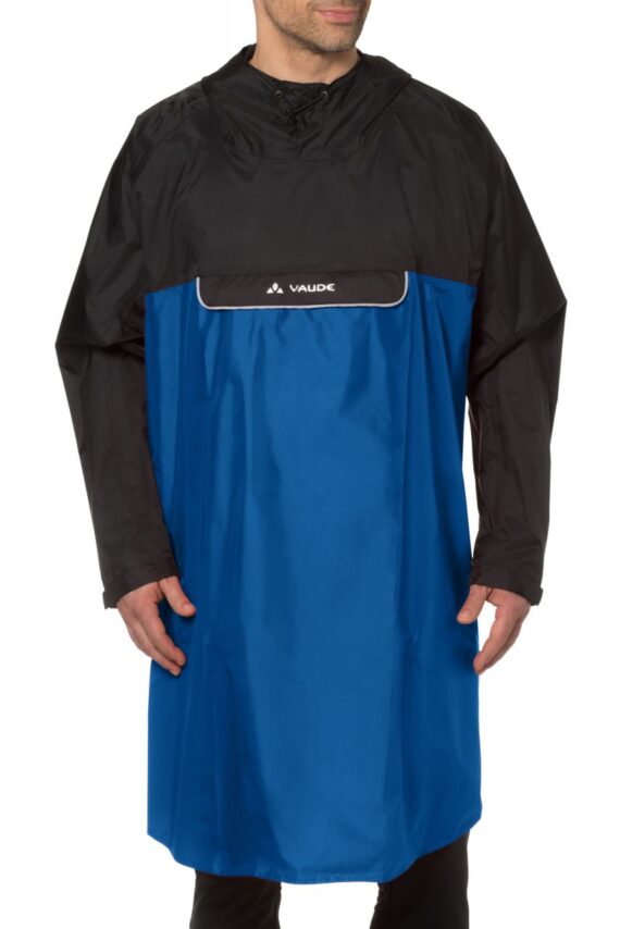 VAUDE - PONCHO CON MANICHE VALERO BLUE 530 03717 - immagine 2