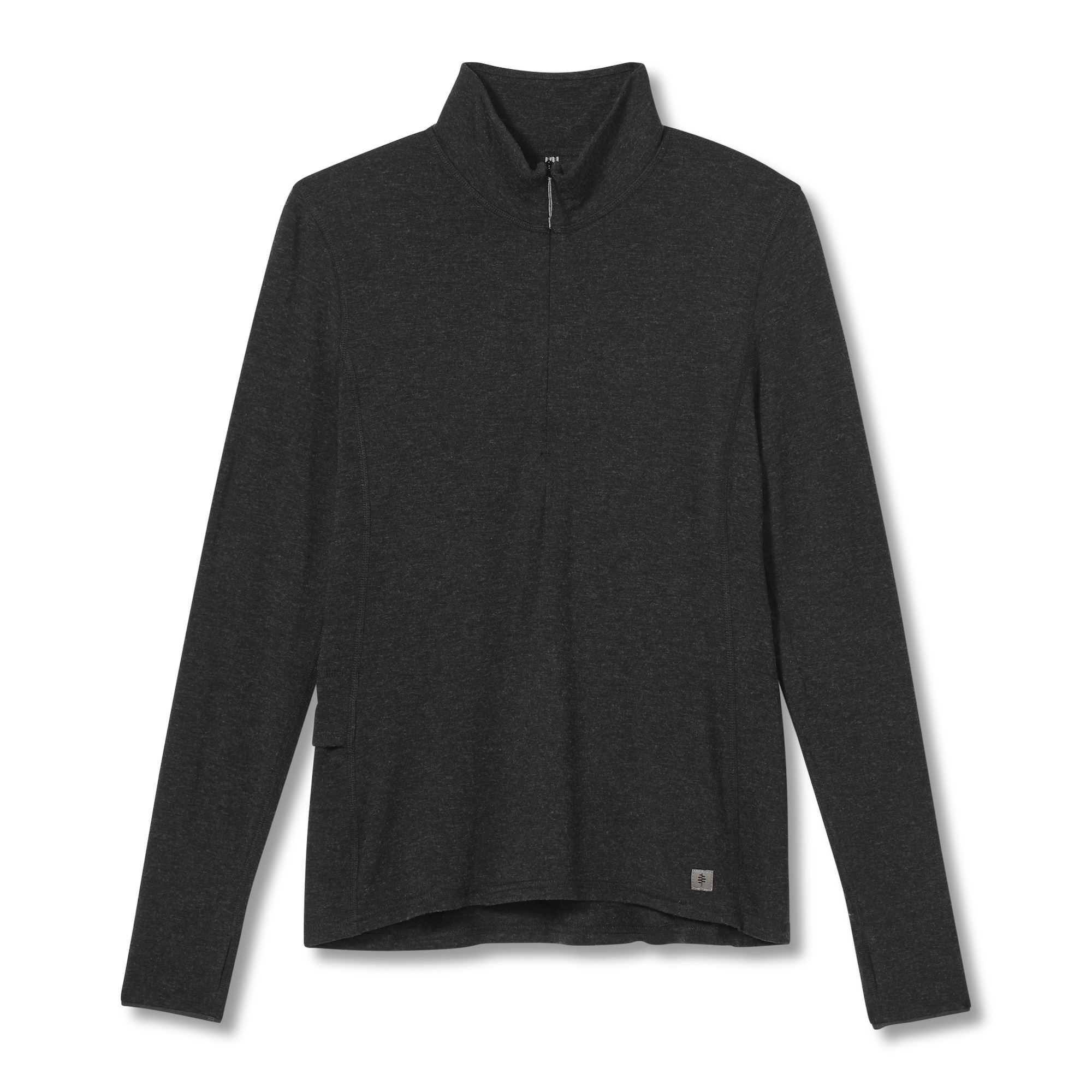 ROYAL ROBBINS - MAGLIA DONNA VENTURELAYER 200 080 JET BLACK HTR 311024