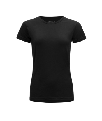 DEVOLD - T-SHIRT DONNA JAKTA MERINO 200  950 BLACK GO183216