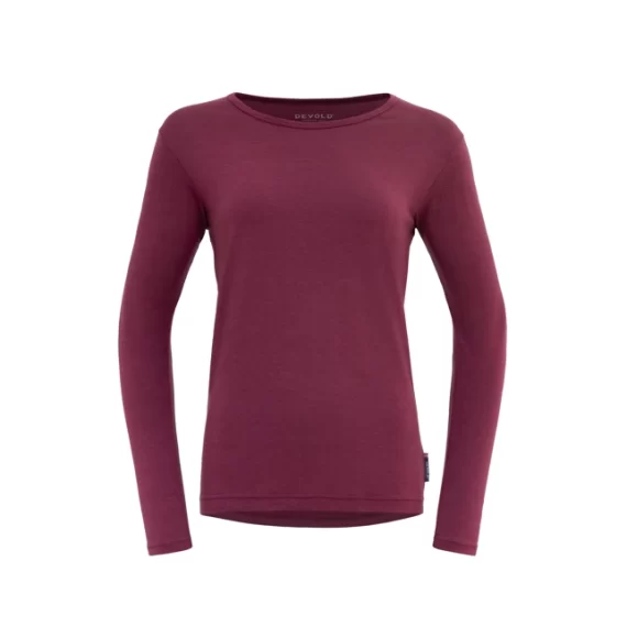 DEVOLD - MAGLIA DONNA JAKTA MERINO 200  740 BEETROOT GO183286