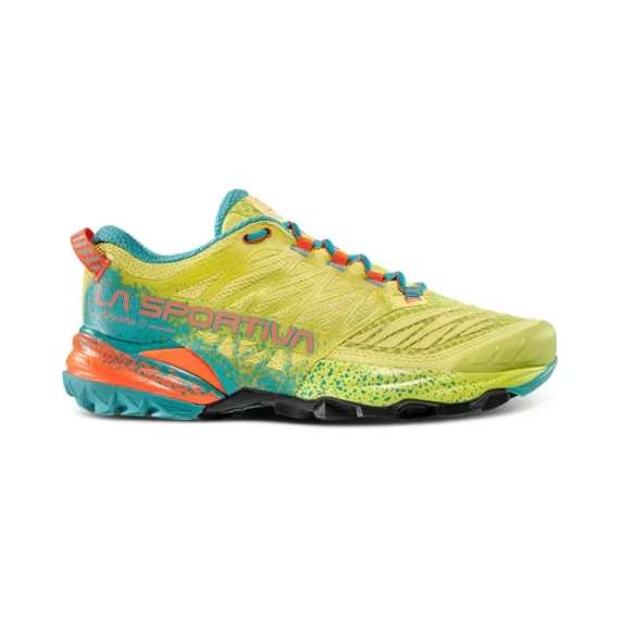 LASPORTIVA - SCARPE DONNA AKASHA II  GREEN BANANA/LAGOON 56B - immagine 2