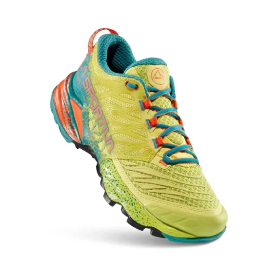 LASPORTIVA - SCARPE DONNA AKASHA II  GREEN BANANA/LAGOON 56B - immagine 4
