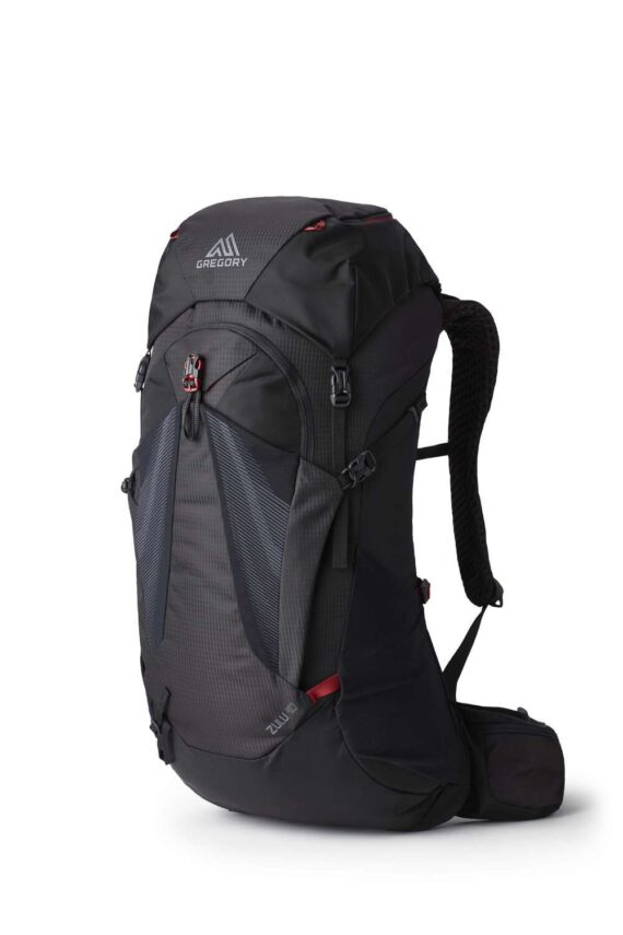 GREGORY PACKS - ZAINO ZULU 40 LT. NEW  0662 VOLCANIC BLACK 14566.40