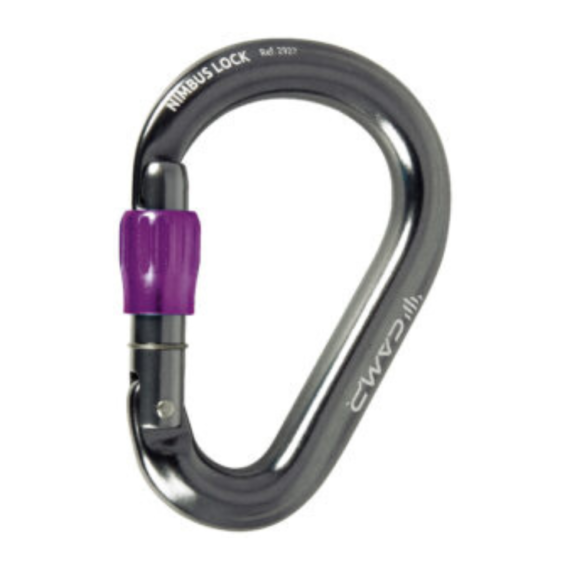 CAMP - MOSCHETTONE NIMBUS LOCK  CANNA DI FUCILE/FUCSIA 2927