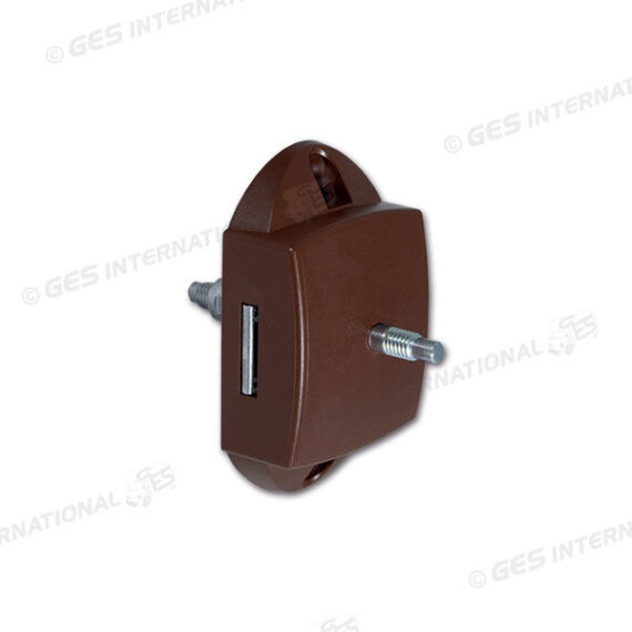 SERRATURA PUSH LOOK BILATERALE MARRONE - PSH02M