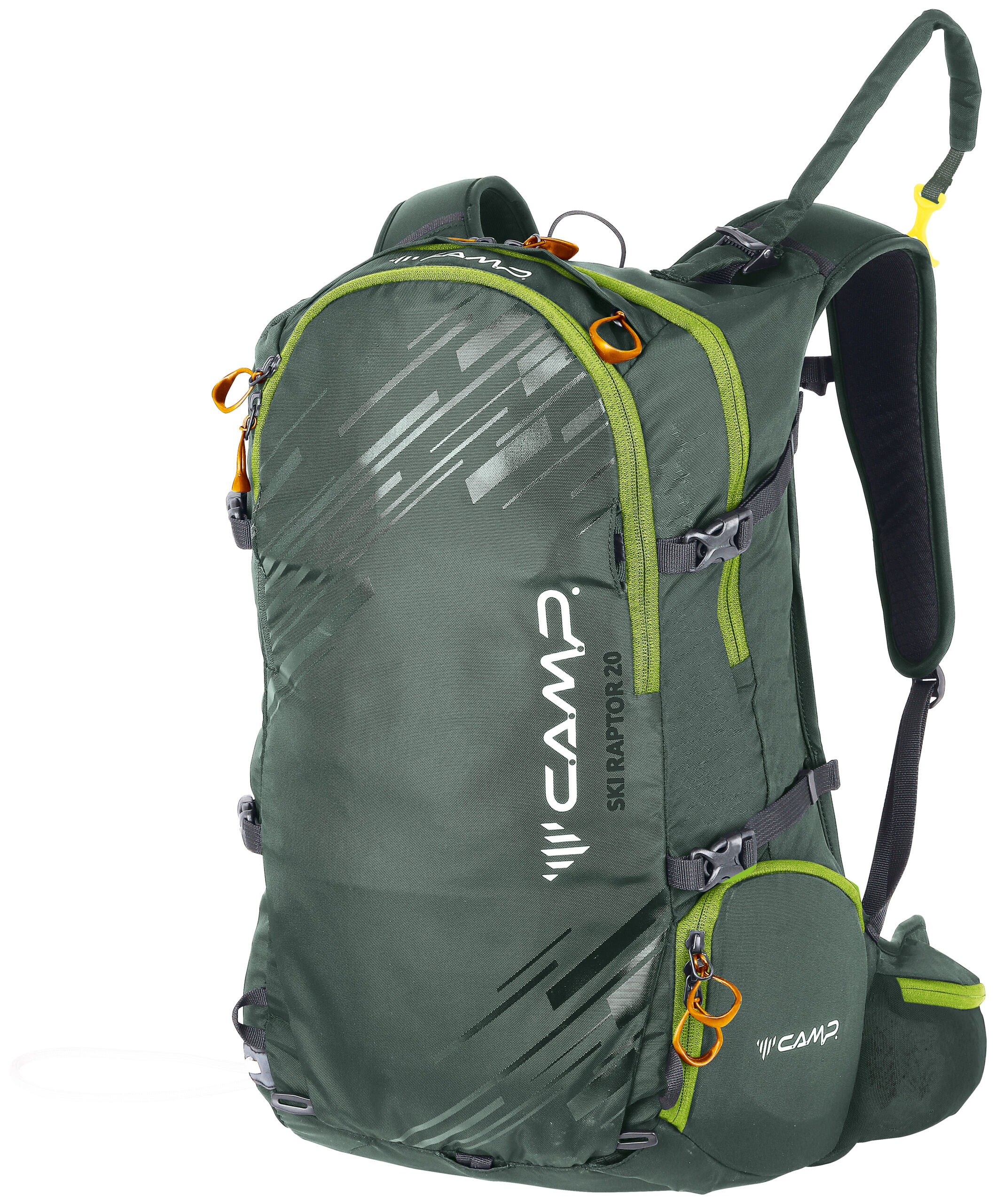 ZAINO SKI RAPTOR 20LT. VERDE FORESTA 3146