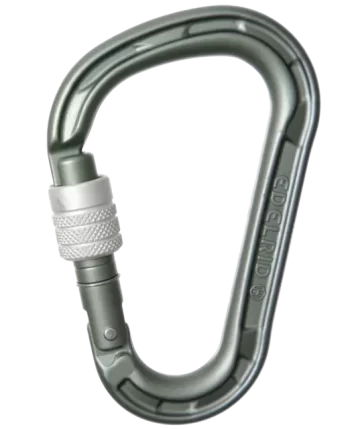 EDELRID - MOSCHETTONE HMS MAGNUM SREW  663 SLATE 73799