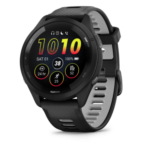 GARMIN - OROLOGIO GPS FORERUNNER 265 BLACK BLACK 02810-10