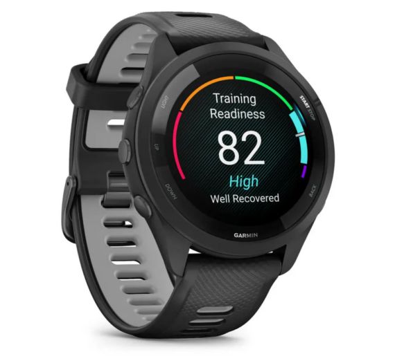 GARMIN - OROLOGIO GPS FORERUNNER 265 BLACK BLACK 02810-10 - immagine 6