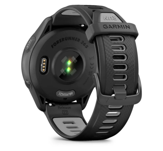 GARMIN - OROLOGIO GPS FORERUNNER 265 BLACK BLACK 02810-10 - immagine 3