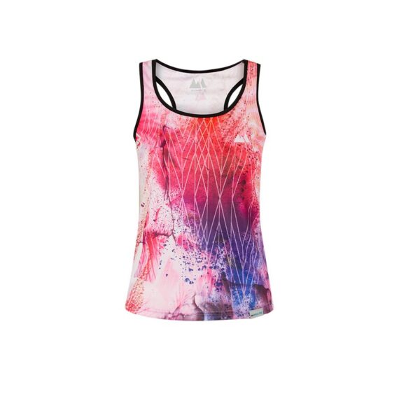 WILD TEE - CANOTTA DONNA ORCHIDEA  RED WT156