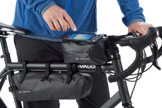 VAUDE - BORSA BICI CARBOGUIDE BAG AQUA  BLACK 14522 - immagine 3