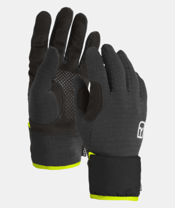 ORTOVOX - GUANTI FLEECE GRID COVER GLOVE  BLACK RAVEN 56371