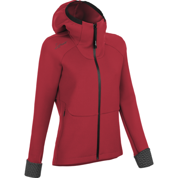 LAMUNT - GIACCA DONNA ANTJE THERMAL HOODY  1970 SUNSET RED 50009