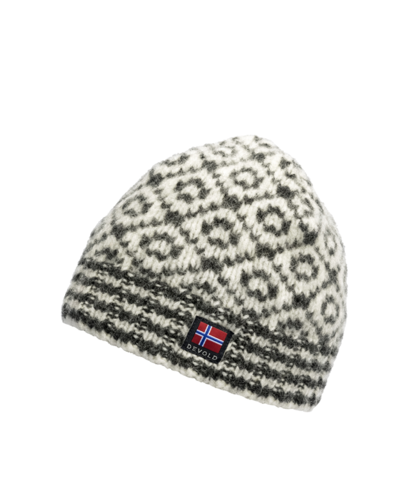 DEVOLD - BERRETTO SVALBARD BEANIE  207 BERRY OFFWHITE GO396900