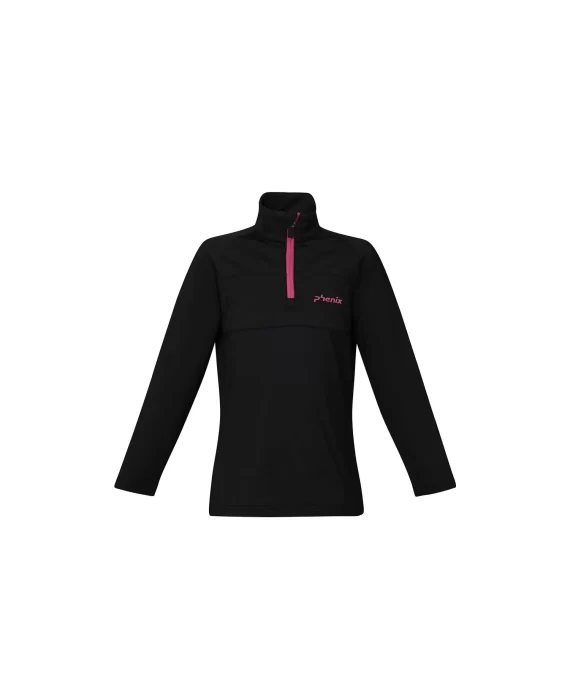 PHENIX - MAGLIA SCI JR CRISTAL FLOWER  BLACK G23LS90