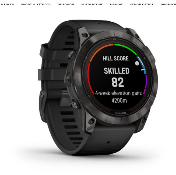 GARMIN - OROLOGIO GPS FENIX 7X PRO SAPPHIRE SOLAR CARBON GREY BLACK 02778-11 - immagine 6