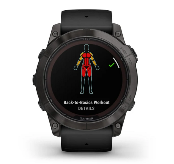 GARMIN - OROLOGIO GPS FENIX 7X PRO SAPPHIRE SOLAR CARBON GREY BLACK 02778-11 - immagine 2