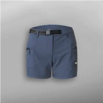 PICTURE ABBIGLIAMENTO - BERMUDA DONNA CAMBA STRETCH SH DARK BLUE WSH087