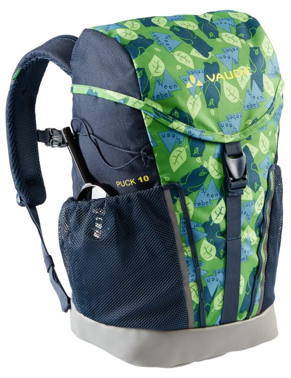 VAUDE - ZAINO PUCK BIMBO 10 LT  PARROT GREEN ECLIPSE 15476