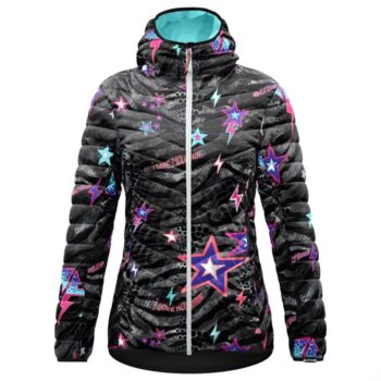 CRAZY IDEA - GIACCA DONNA WONDER MAGIC  01ZE BLACK ZEBRA 055146D