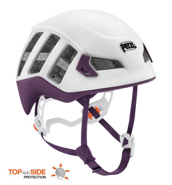 PETZL - CASCO DONNA METEORA  WHITE/VIOLET A071DA