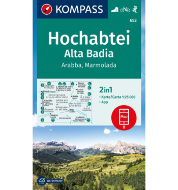 KOMPASS - ALTA VAL BADIA 1:25.000  - 652
