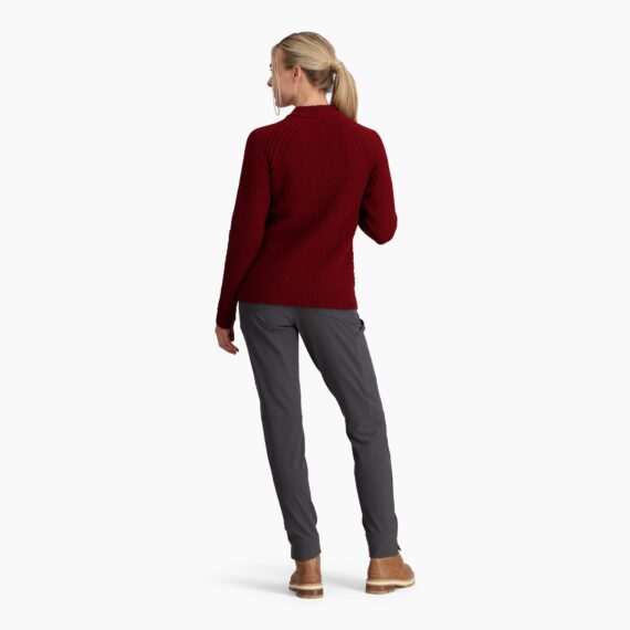 ROYAL ROBBINS - MAGLIA DONNA WESTLANDS MOCK NK  436 SYRAH 617024 - immagine 3