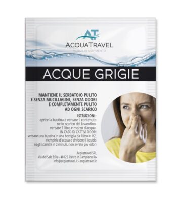 ACQUATRAVEL - BUSTE MONODOSE ACQUE GRIGIE  10 BUSTE ACQUEGRIGIE