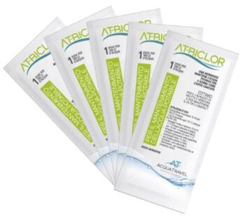 ACQUATRAVEL - MANTENITORE ACQUA BICLOR 100L  CONFEZIONE 20 BUSTE AT-BICLOR