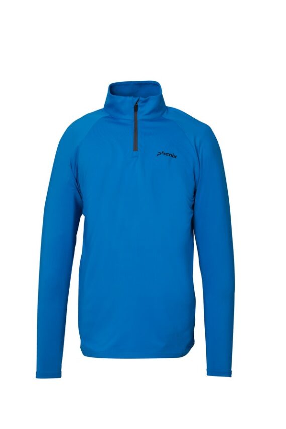 PHENIX - MAGLIA THUNDERBOLT 1/2 ZIP  BLUE M23LS12