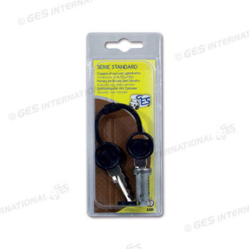 GES - 2 CHIAVI 1 CILINDRO ZADI  - SRT1038KZ