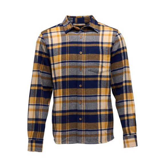 BLACK DIAMOND - CAMICIA PROIJECT FLANNEL  9534 INDIGO-GOLD AP744063