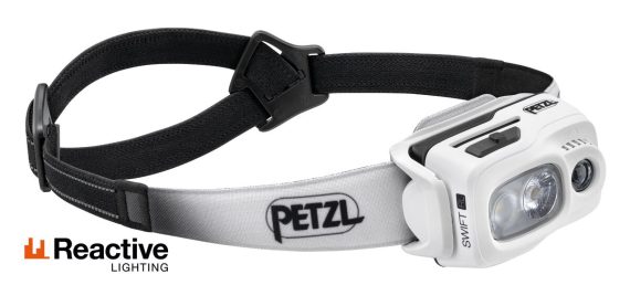 PETZL - LAMPADA FRONTALE SWIFT RL  BIANCO E095BB