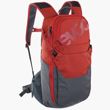 EVOC - ZAINO RIDE 12 CHILL RED-CARBON GREY 100321