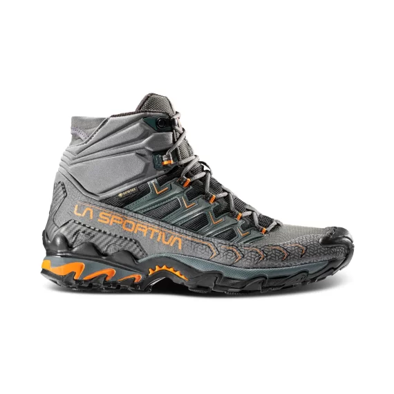 LASPORTIVA - SCARPE ULTRA RAPTOR II MID GTX  CARBON/HAWAIIAN SUN 34B - immagine 2